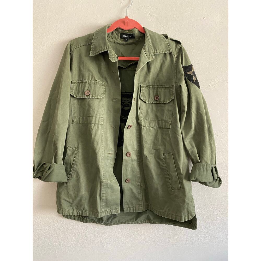 Women's Army Jacket L